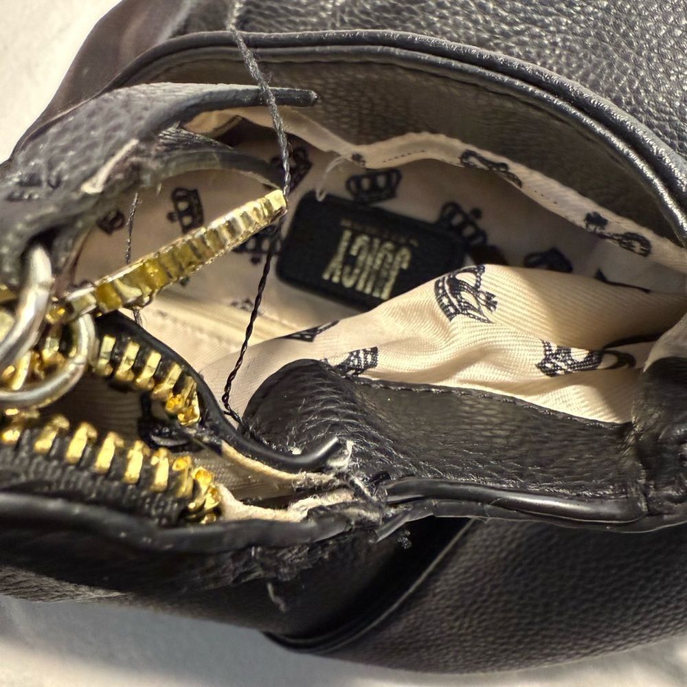 JUICY COUTURE Handbag Faux Pebbled Leather - Picture 8 of 12